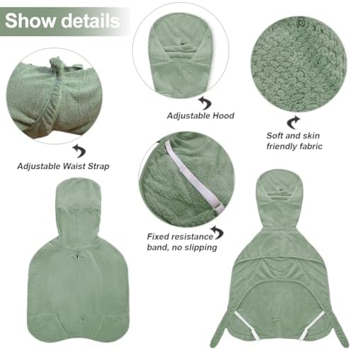 Medium to Large Size Dog Bathrobe, Quick Drying Super Absorbent, Warm Dog Towels - Image 6