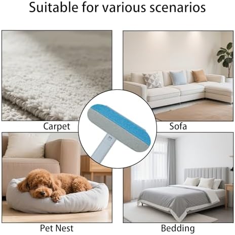 Pet Hair Remover for Furniture – Reusable & Washable Lint Brush for Dog & Cat - Image 6