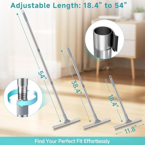 Carpet Rake for Pet Hair Removal Tool, Reusable Pet Hair Remover Broom - Image 3
