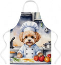 Caroline's Treasures Maltipoo The Chef Apron Cooking Kitchen Server Baking by CarolinesTreasures