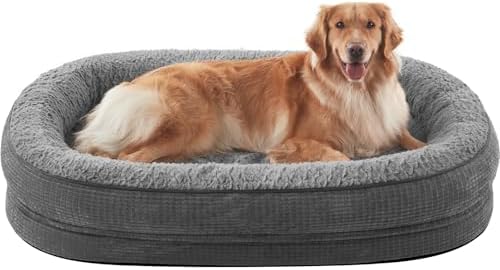 JOEJOY Orthopedic Dog Beds Large Sized Dog, XL Egg-Crate Memory Foam Pet Couch by JOEJOY