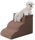 EHEYCIGA 3-Step Curved Dog Stairs by EHEYCIGA