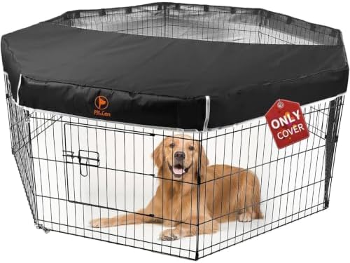 PJYuCien Playpen Top Cover for 24'' Width 8 Panel Pen by PJYuGienPetGarden