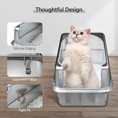 Stainless Steel Litter Box - Image 4