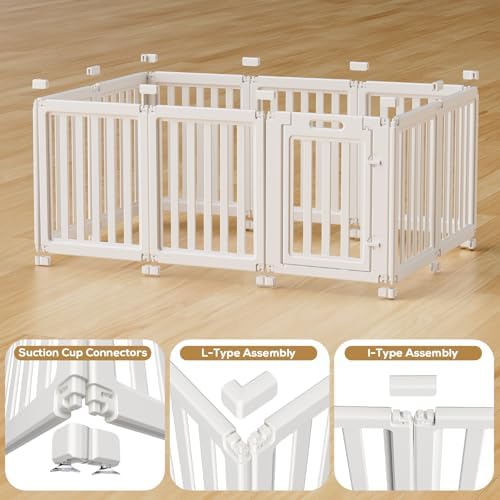 Dog Playpen Indoor, Puppy Playpen, 10 Panels - Image 4