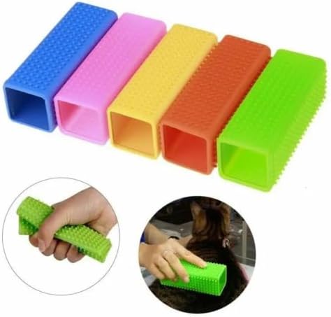 Pet Hair Removal Brush Dog Cat Hair Removal Effective Pet Silicone Hollow - Image 2