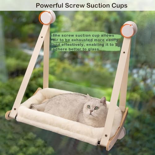 Cat Window Perch with 4 Strong Suction Cups - Image 5