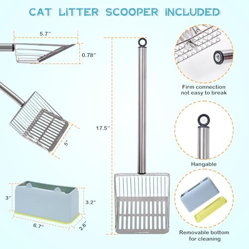 PETOCAT Metal Cat Litter Scoop - Image 5