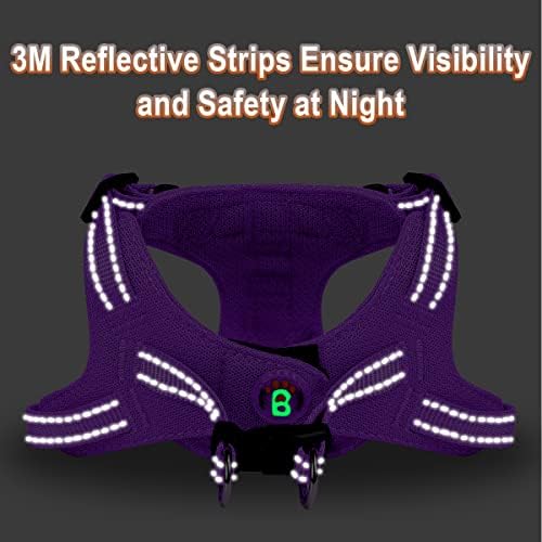 Dog Harness Step in Dog Vest Harness, Reflective Adjustable Puppy No Pull - Image 6