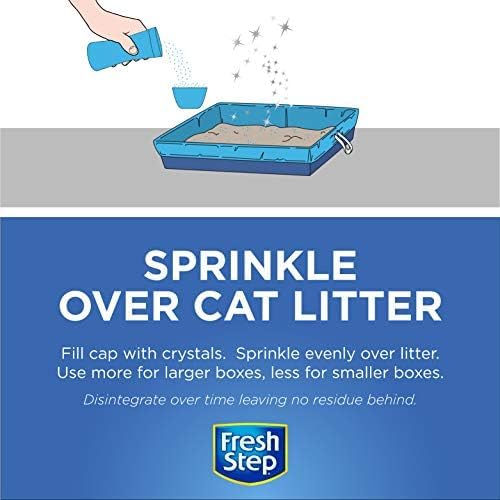 Fresh Step Cat Litter Crystals Deodorizer, Fresh Scent, 15 Oz - Image 2