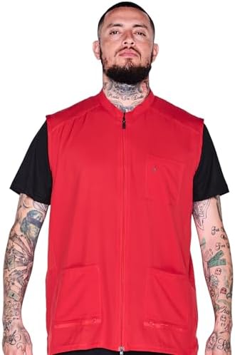 Barber Strong Barber Vest, Men's Hair Repellent, Lightweight & Breathable Mesh by BarberStrong