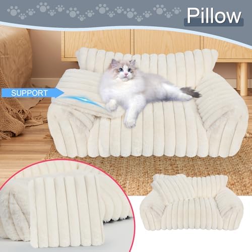 Dog Beds for Small Dogs, Cat Dog Couch Bed for Indoor Cats, Dog Sofa - Image 2