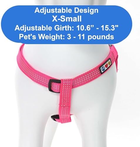 Pawtitas Reflective Step-in Dog Harness – Adjustable No-Pull Vest - Image 3
