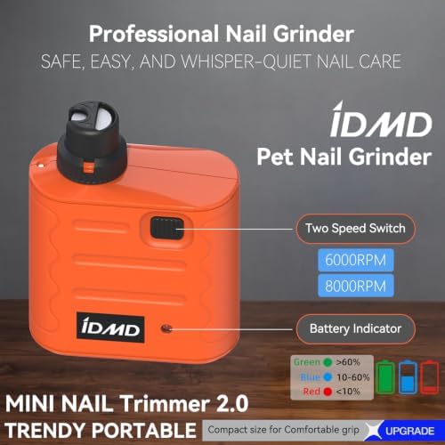 Dog Nail Grinder Quiet, Dog Nail Trimmers - Image 2