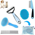 Dog Brush Grooming Kit 5PCS by MASTERQUEEN
