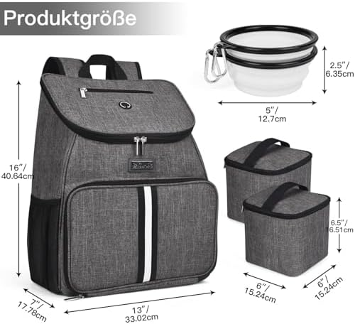 BAGLHER丨Dog Travel Bag, Airline Approved Pet Supplies Backpack, Dog Travel - Image 3