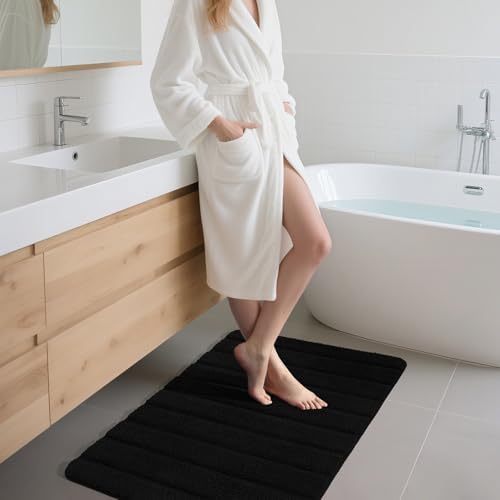 AROGAN Luxury Long Bathroom Rugs Runner 24x48 Inch Bath Rug Non Slip - Image 7