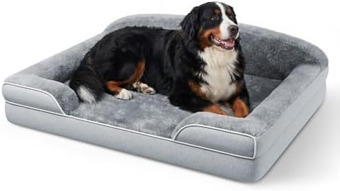 Orthopedic Dog Bed for Giant&Multiple Dogs, 53x42 XXXL Extra Large Dog Bed by TRAHOME