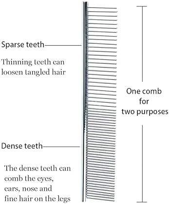 4 PCS Stainless-Steel Comb Dog Combs - Image 3