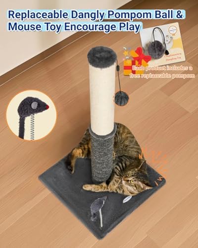 Happi N Pets Tall Cat Scratching Post, Large Cat Scratchers - Image 5