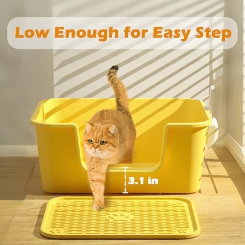 Large Cat Litter Box with High Sides - Image 2