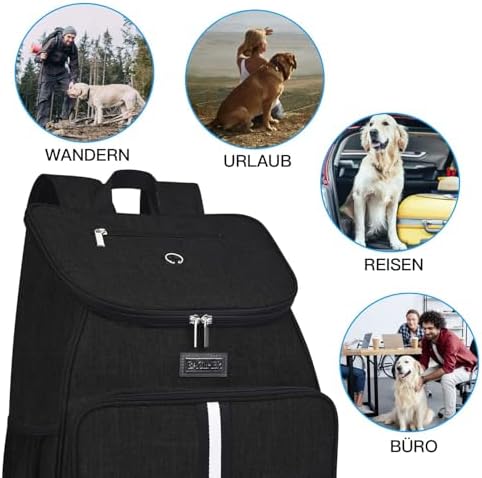 BAGLHER丨Dog Travel Bag, Airline Approved Pet Supplies Backpack, Dog Travel - Image 6