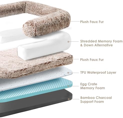 EHEYCIGA Foldable XXL Dog Bed for Large Sized Dog - Image 4