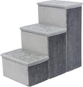 TRIXIE 3-Step Velour Pet Stairs by TRIXIE