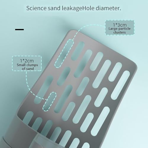 Cat Litter Scoop with Waste Can, 2 in 1 Large Capacity Portable Litter Scooper - Image 4