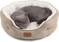 Bedsure Small Dog Bed Washable, Round Cat Beds by BEDSURE
