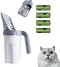 Cat Litter Scooper with Holder, Kitty Litter Scoop by Unknown