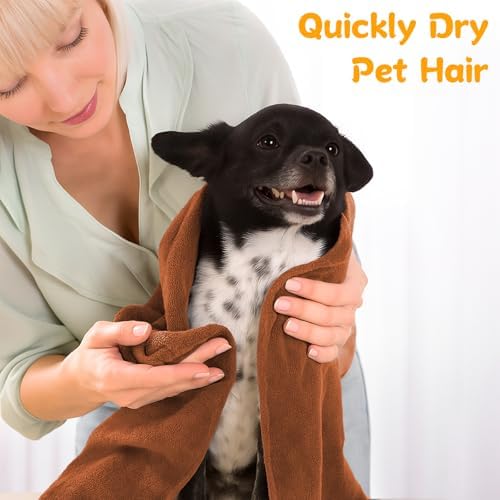 40 x 24 Inch Dog Towels for Drying Dogs, Absorbent Microfiber Dog Towel - Image 5