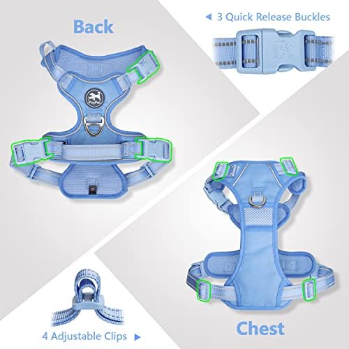 PoyPet No Pull Dog Harness, Reflective Vest - Image 6