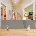 Reinforced 42" Extra Tall X 159" Extra Wide Baby Gate Retractable Baby Gates by Babyproofingoutletcovers