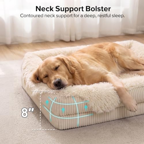GASUR Orthopedic Dog Bed Extra Large Sized Dog, Washable XXL Dog Couch Beds - Image 4