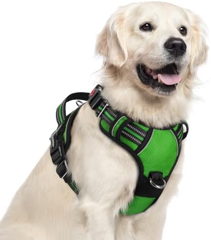 rabbitgoo Dog Harness for Large, No Pull 3 Buckles Easy On & Off by rabbitgoo