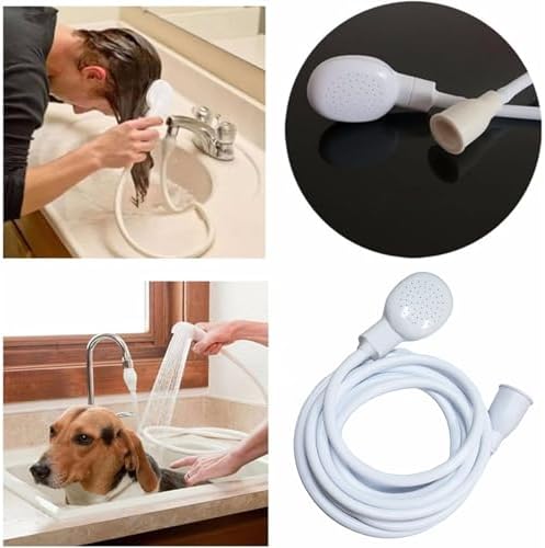 13.12ft Sink Hose Faucet Sprayer Handheld Shampoo Shower - Image 4