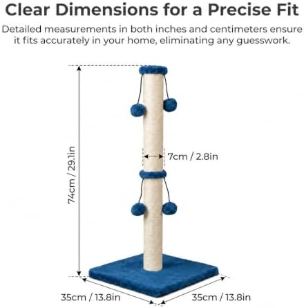 Dimaka Cat Scratching Post, Cat Scratcher - Image 2