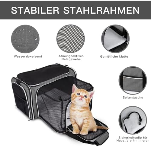 BAGLHER Expandable Cat Carrier - Image 3