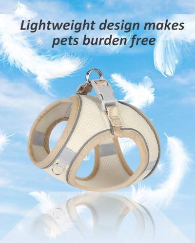 Solmoony Dog Harness for Small Medium Dogs No Pull, Puppy Harness and Leash Set - Image 3
