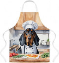 Caroline's Treasures Black and Tan Coonhound The Chef Apron Cooking Kitchen by CarolinesTreasures