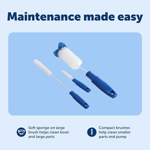PetSafe Drinkwell Dog and Cat Water Fountain Cleaning Kit, 3 Brushes, 1 3/8' - Image 4