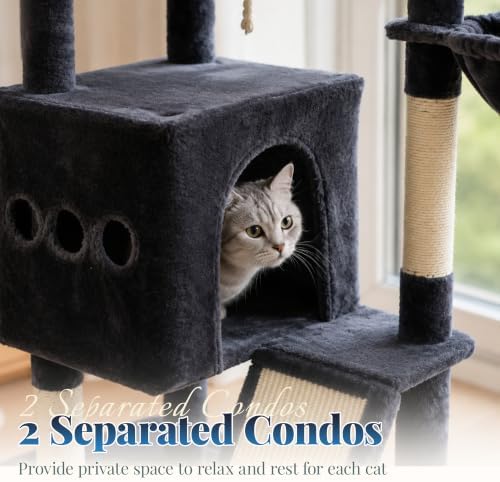 Hey-brother Cat Tree Tower, Extended Base - Image 5