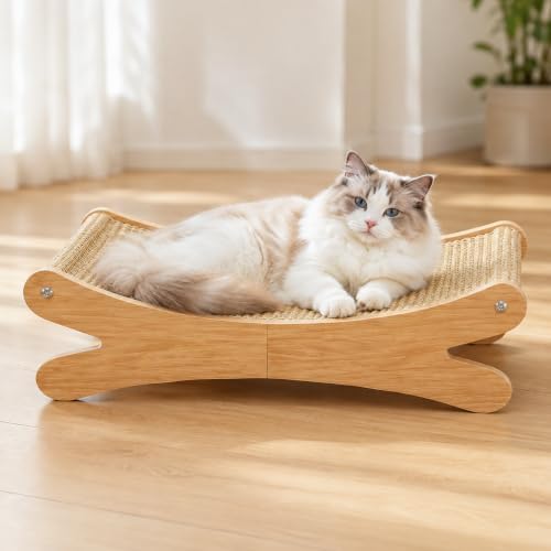 Natural Sisal Cat Scratcher Bed by Unknown