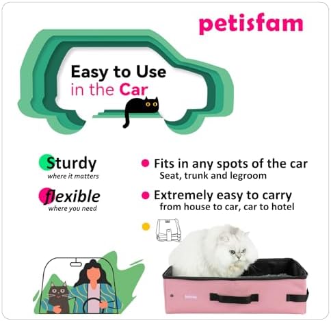 Travel Light with Portable Cat Litter Box Without Any Mess. Ultra-Lightweight - Image 3