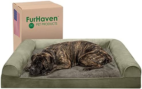 Furhaven Orthopedic Dog Bed for Large Dogs w/ Removable Bolsters & Washable by FurHaven