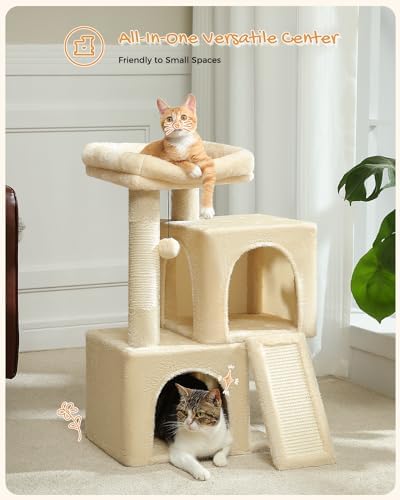 PAWZ Road 30" Cat Tower, Small Cat Tree - Image 4