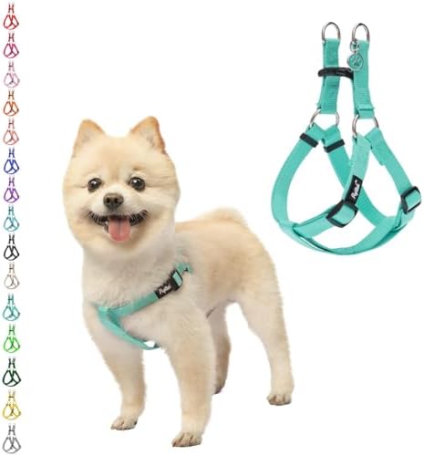 PUPTECK No Pull Dog Harness Small Sized Step-in Adjustable Puppy Vest by PUPTECK