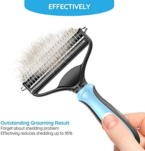 Dog Brush and Cat Brush – 2 Sided Pet Grooming Tool - Image 4