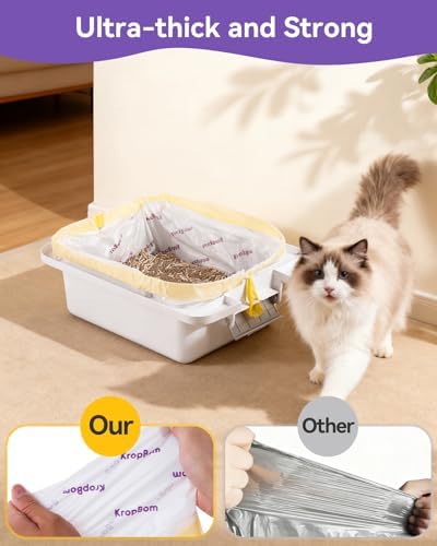 80 Count Cat Litter Box Bags Compatible - Image 6